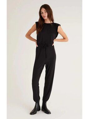 Z Supply Black Luciana Jumpsuit Sleeveless